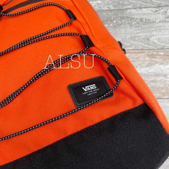 Vans Snag Backpack Orange 🍊 AUTHENTIC - Picture 8 of 8